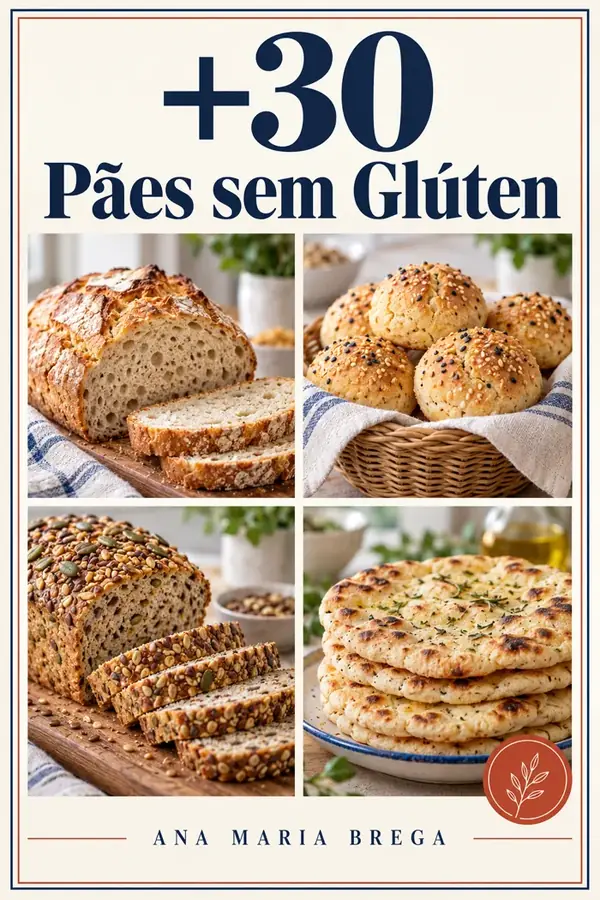 +30 Pães sem Glúten