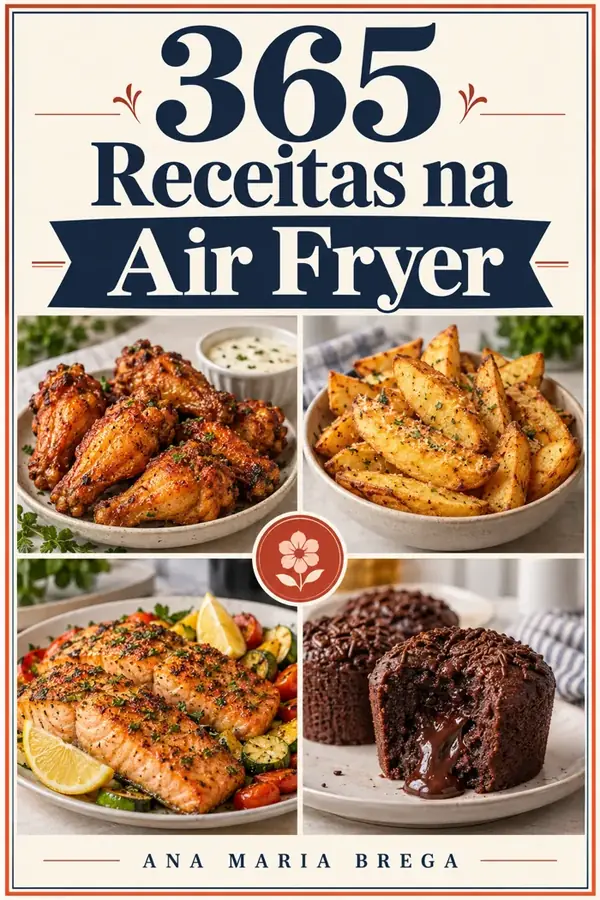 365 Receitas na Air Fryer - Super Oferta