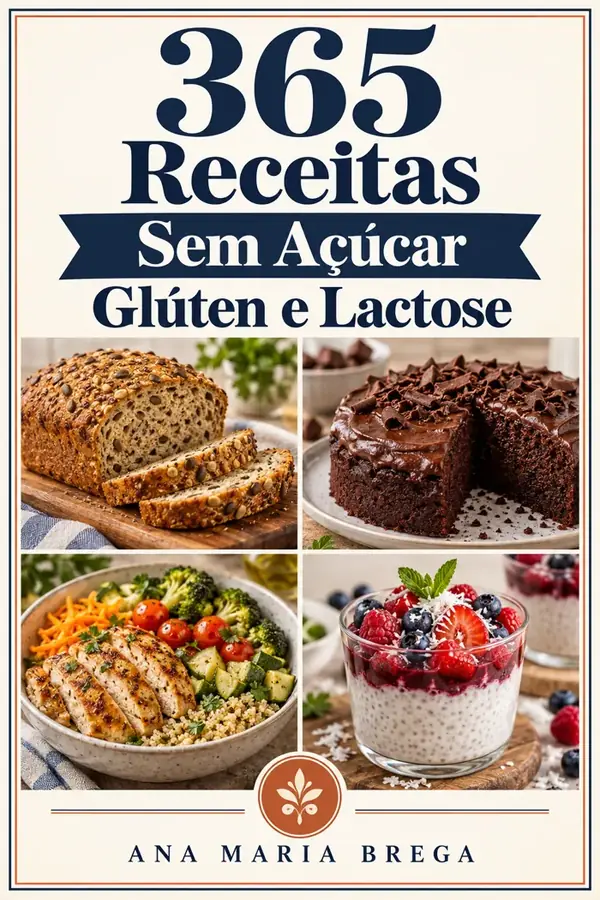 365 Receitas Sem Açúcar, Sem Glúten e Sem Lactose