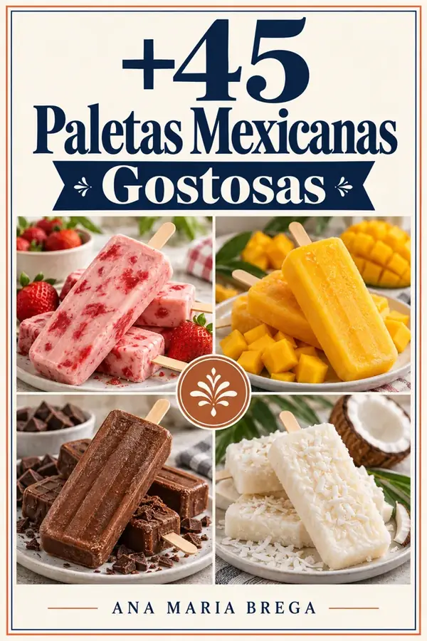 +45 Paletas Mexicanas Gostosas