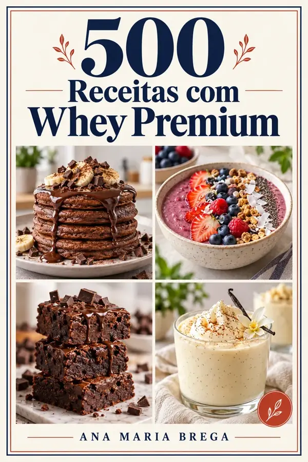 500 Receitas com Whey Premium