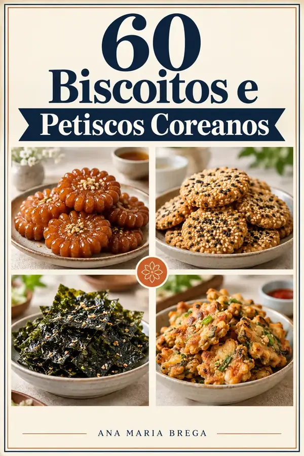 60 Biscoitos e Petiscos Coreanos