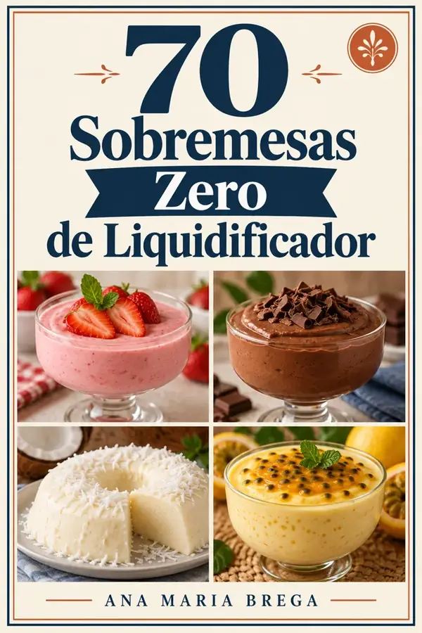 70 Sobremesas Zero de Liquidificador