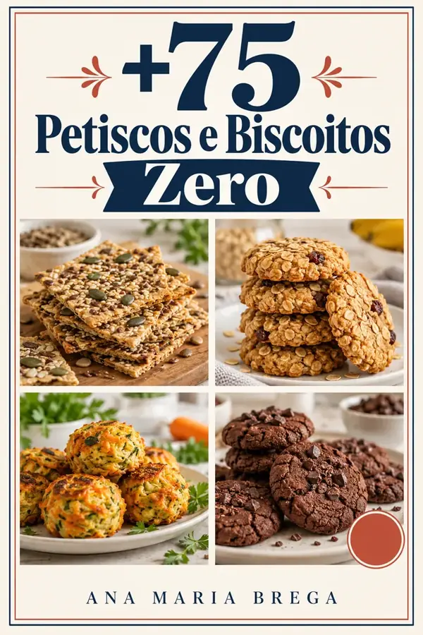 +75 Petiscos e Biscoitos Zero
