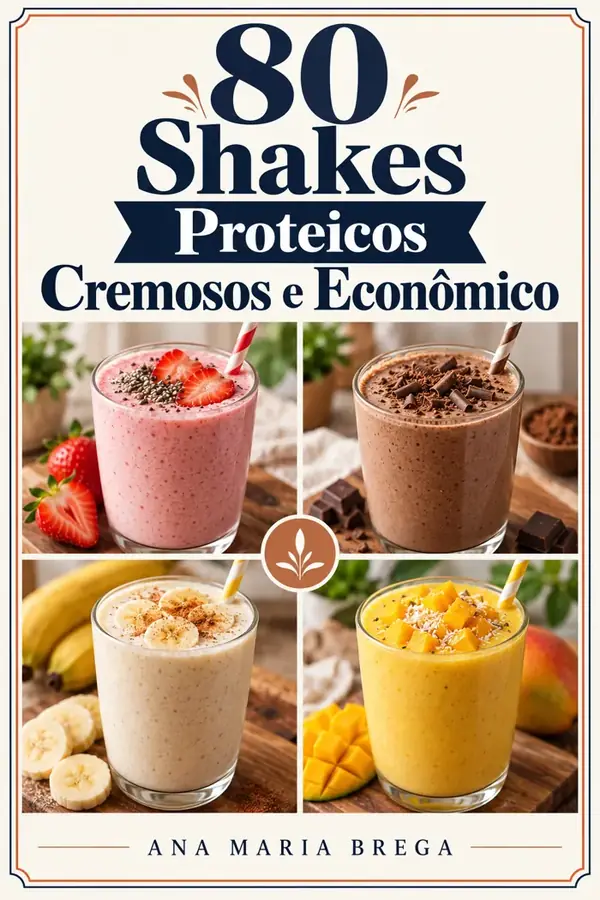 80 Shakes Proteicos Cremosos e Econômico