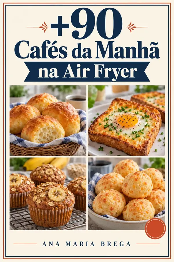 +90 Cafés da Manhã na Air Fryer