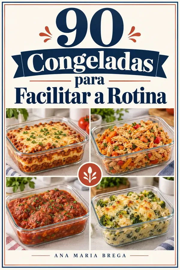 90 Congeladas para Facilitar a Rotina