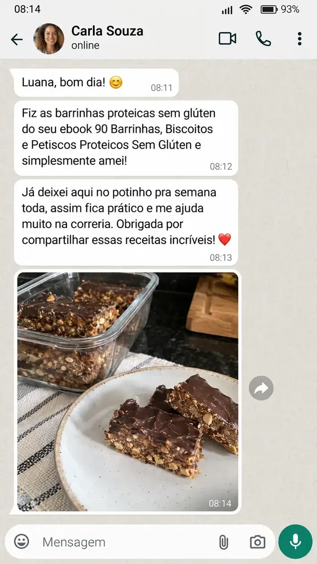 Mensagem de cliente