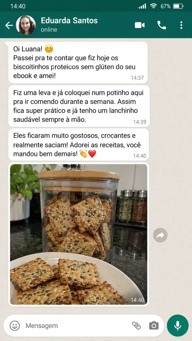 Mensagem de cliente