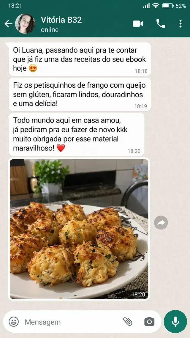 Mensagem de cliente