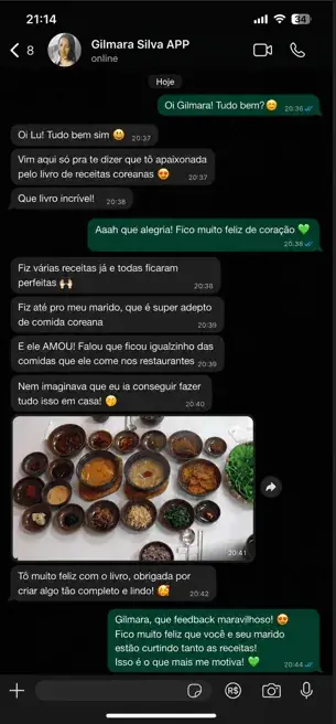 Mensagem de cliente