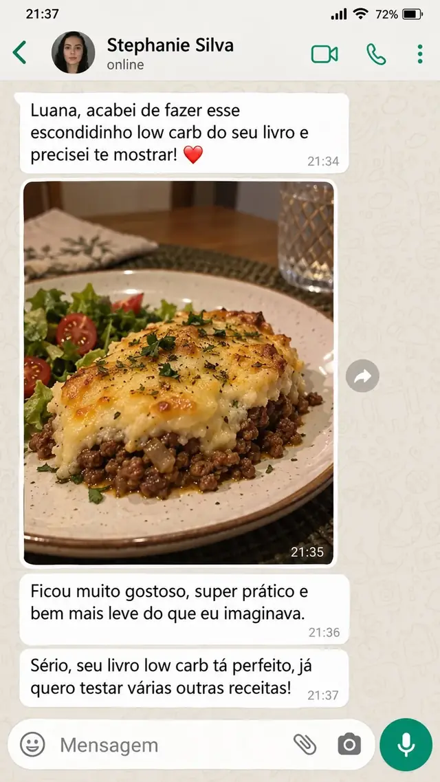 Mensagem de cliente