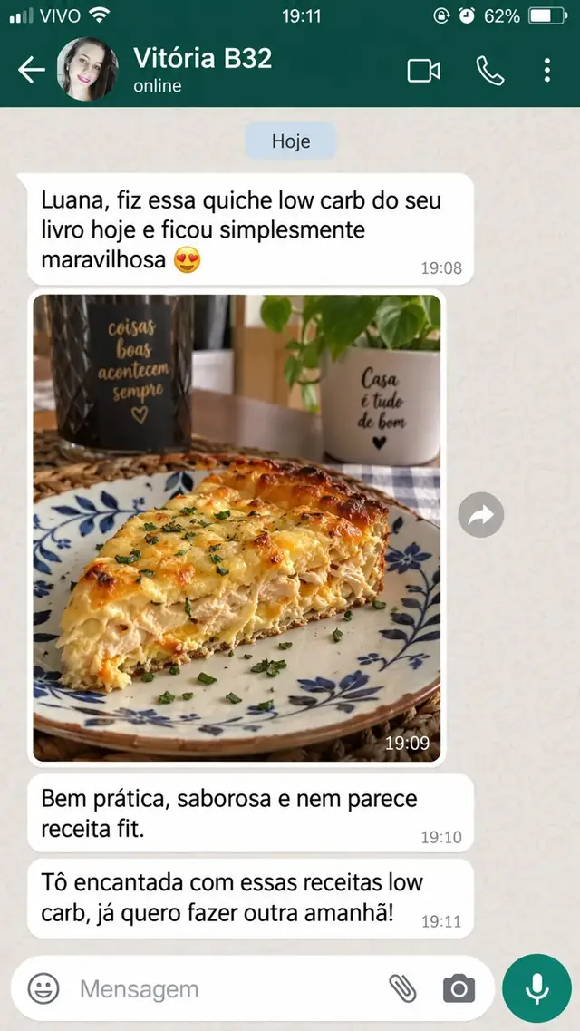 Mensagem de cliente