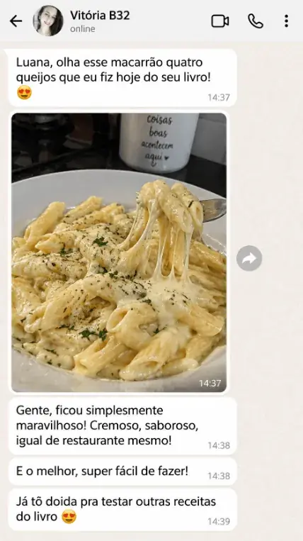 Mensagem de cliente