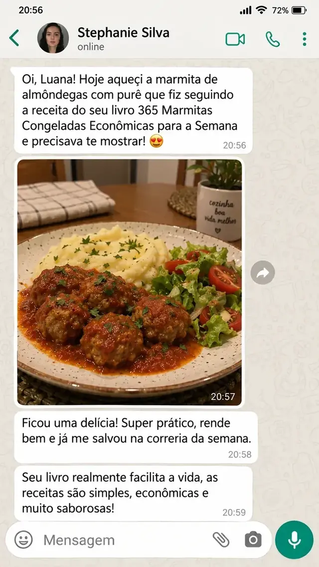Mensagem de cliente