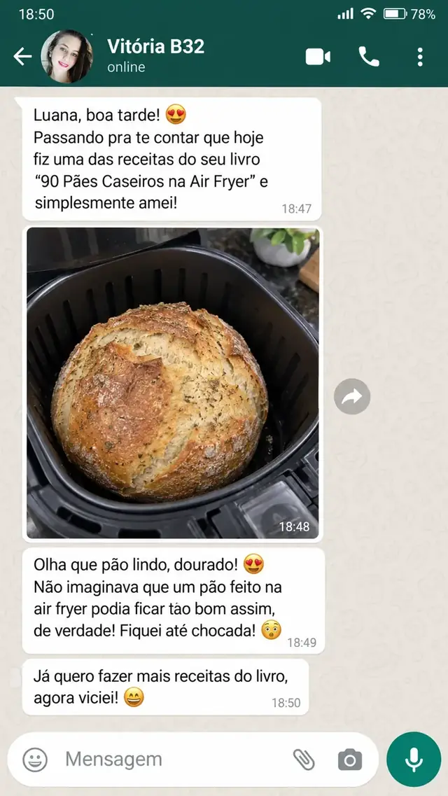 Mensagem de cliente