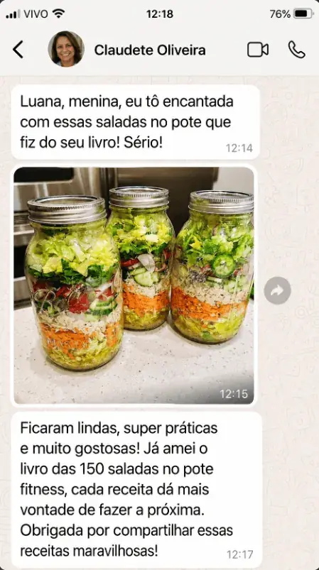Mensagem de cliente
