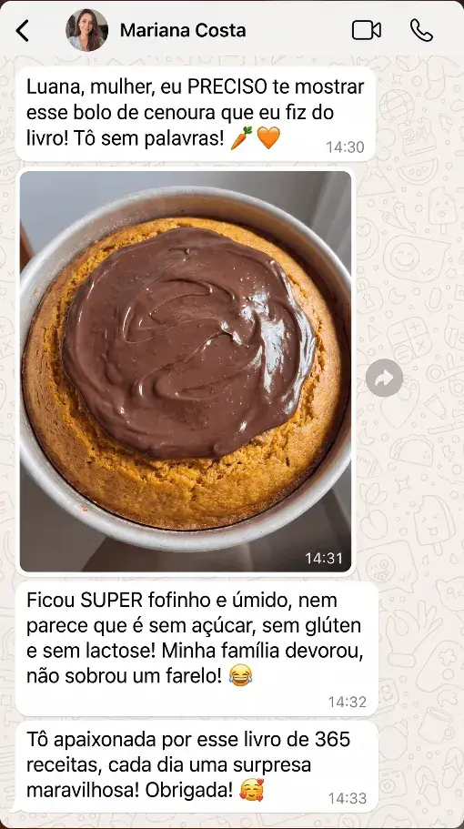 Mensagem de cliente