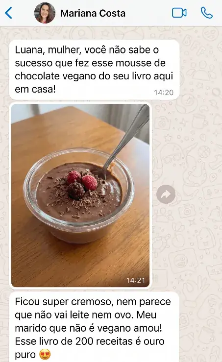 Mensagem de cliente