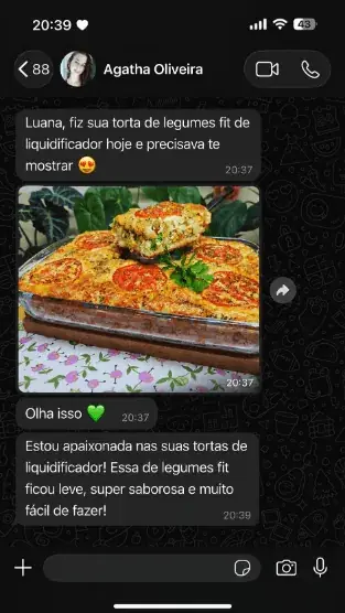 Mensagem de cliente