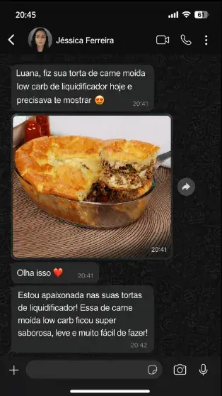 Mensagem de cliente