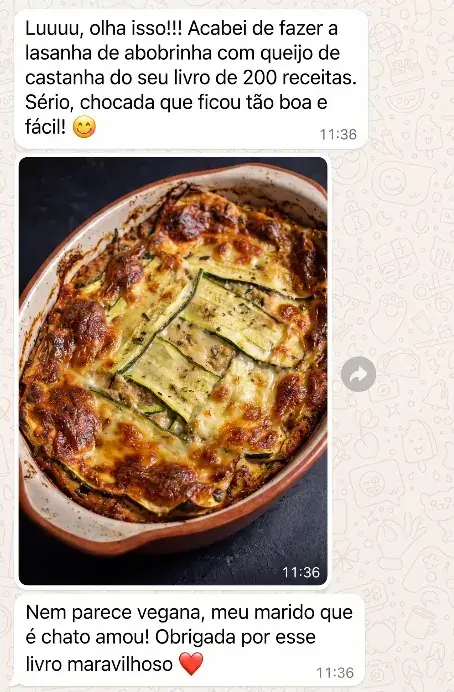 Mensagem de cliente