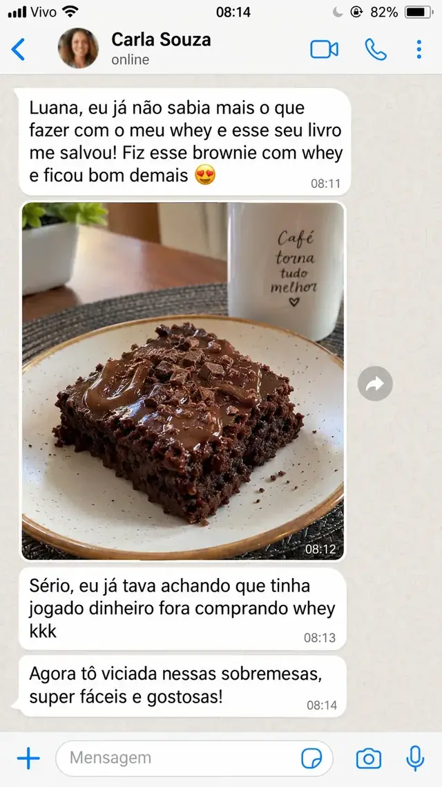 Mensagem de cliente