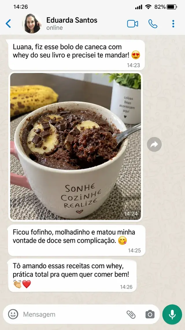 Mensagem de cliente