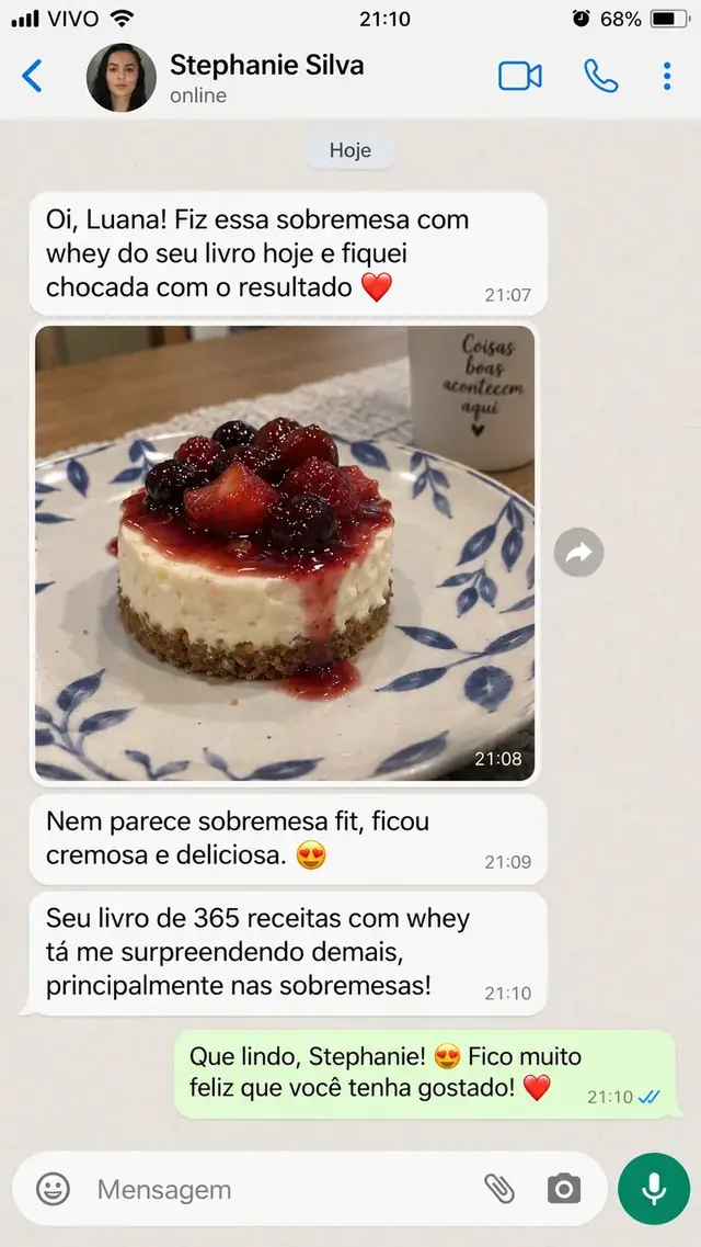Mensagem de cliente