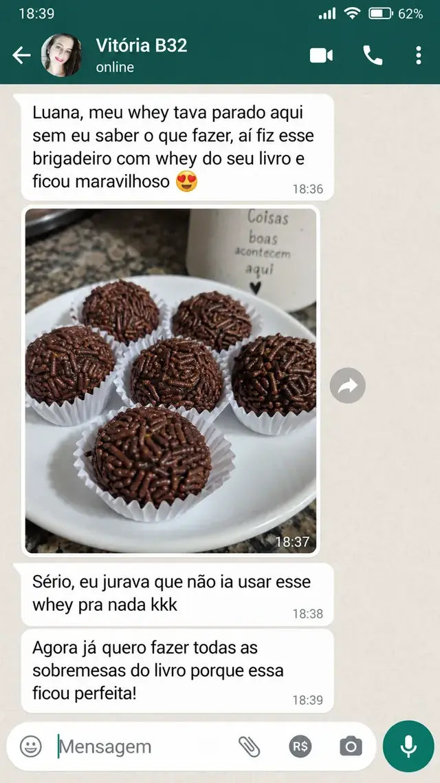 Mensagem de cliente