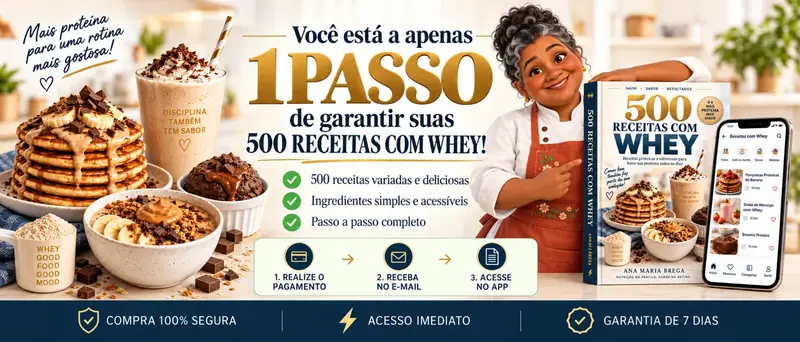 500 Receitas com Whey Premium