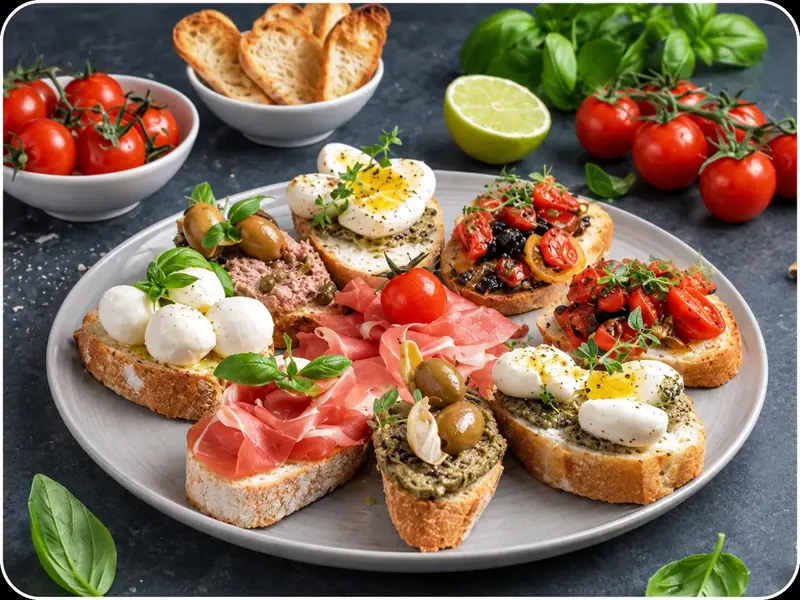 Tábua de Bruschettas