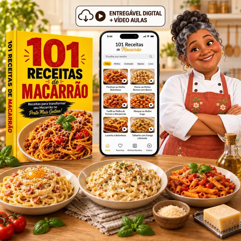 +101 Receitas com Macarrão