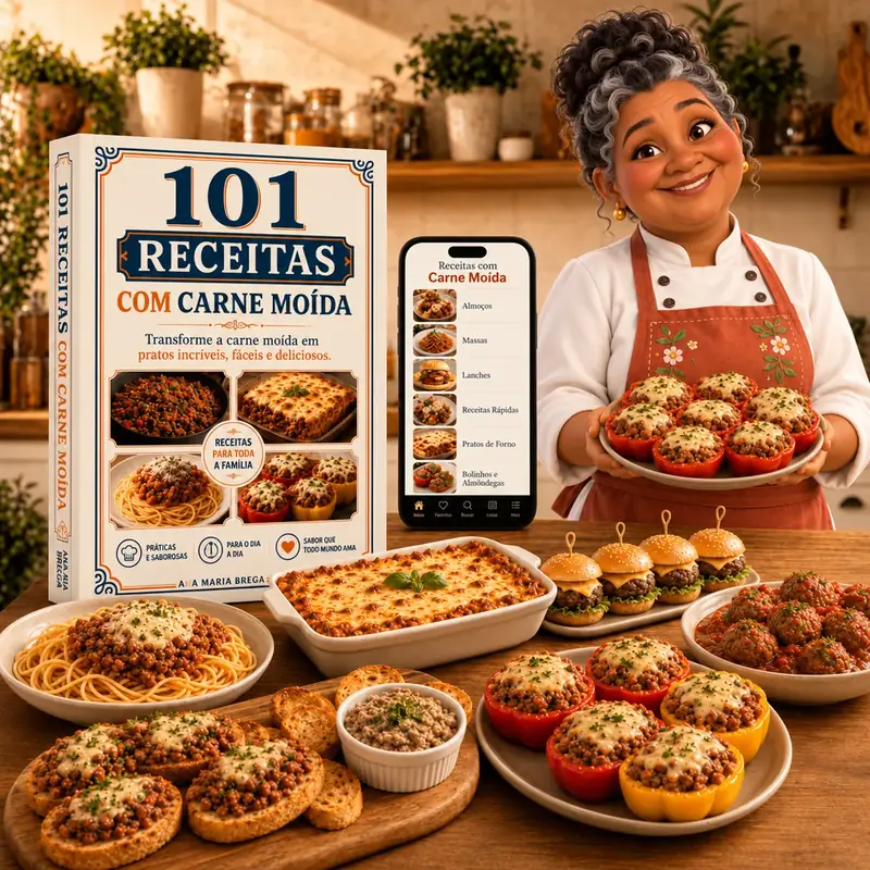 101 Receitas com Carne Moída