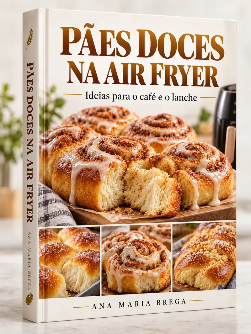 Pães Doces na Air Fryer