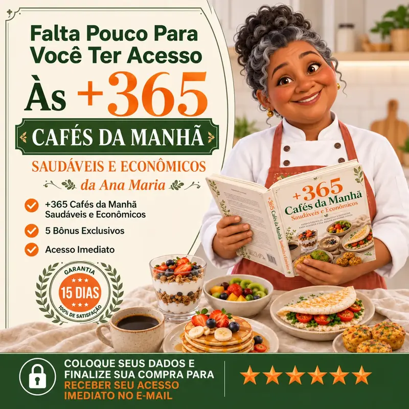 365 Cafés Saudáveis e Econômicos Premium
