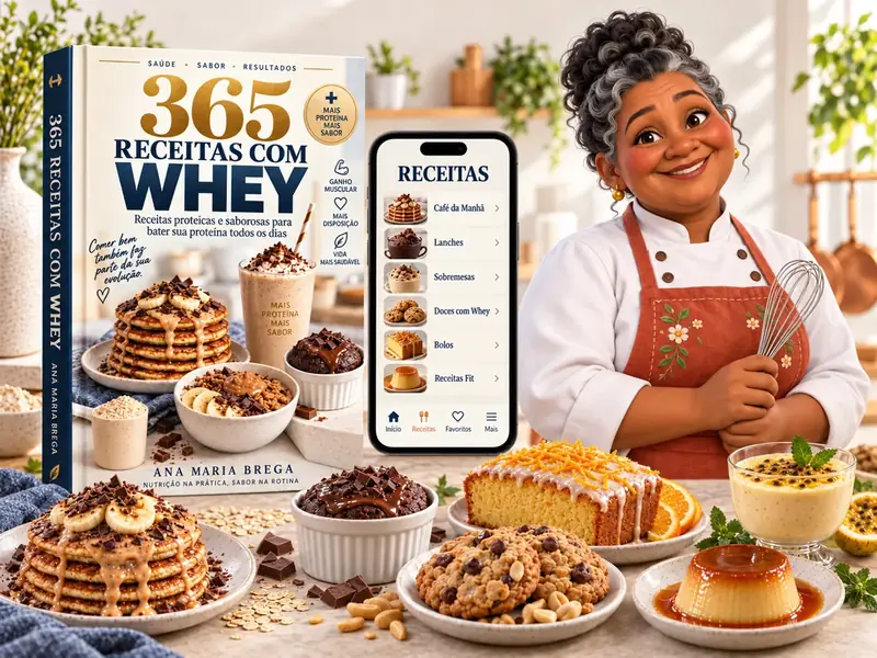 365 Receitas com Whey Protein
