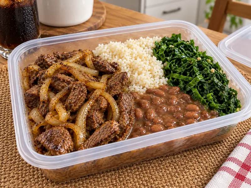Carne de Panela com Purê