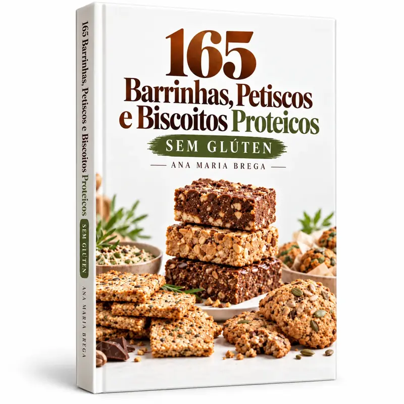165 Barrinhas e Biscoitos Sem Glúten