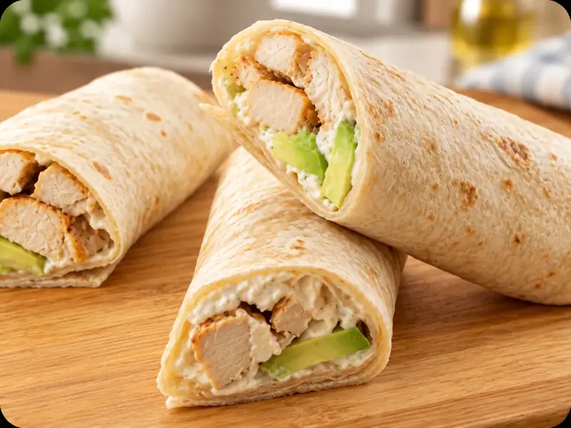 Wrap de Frango Proteico