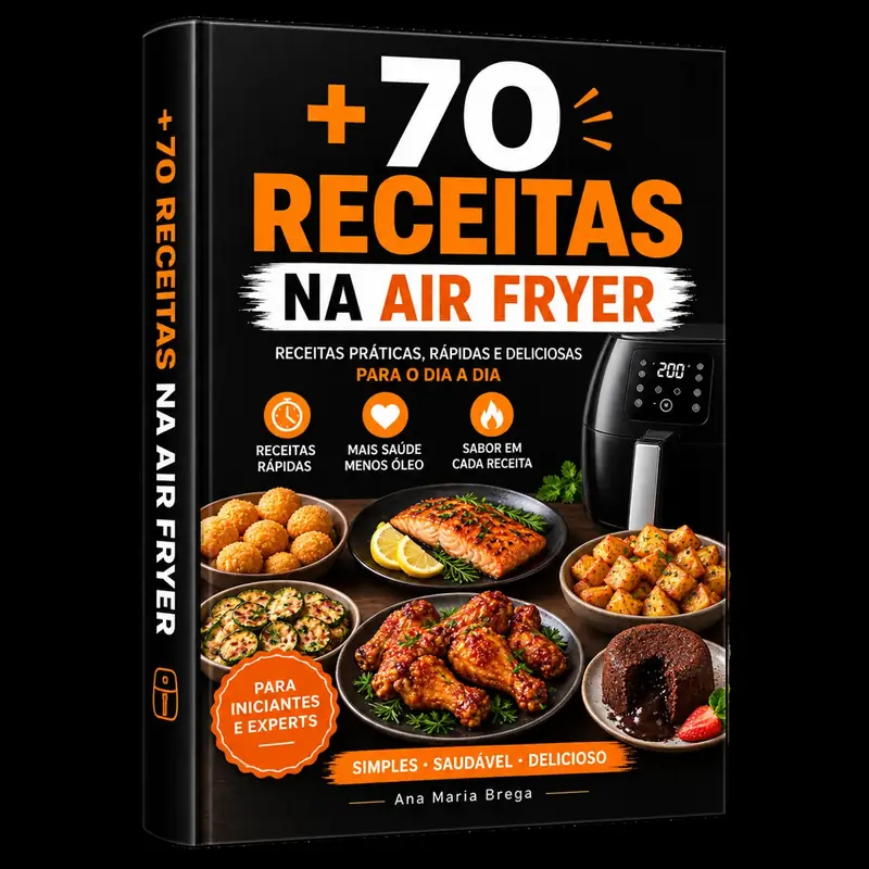 +70 Receitas Gostosas na Air Fryer
