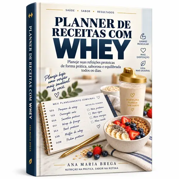 Planner de Receitas com Whey