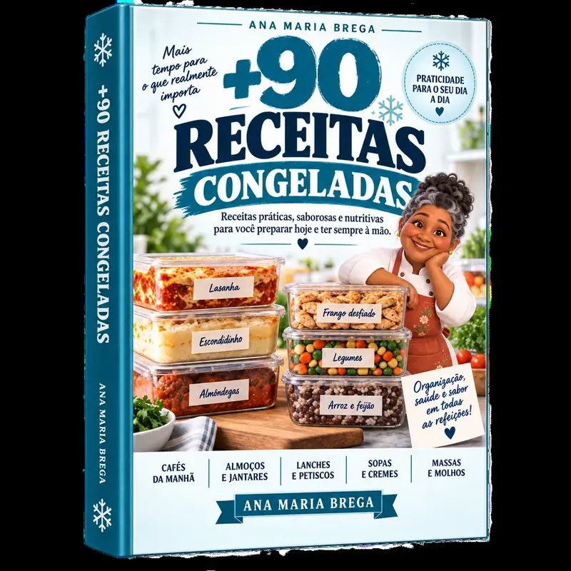 90 Congeladas para Facilitar a Rotina