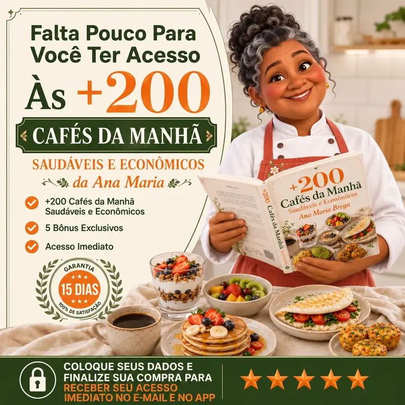 200 Cafés Saudáveis e Econômicos