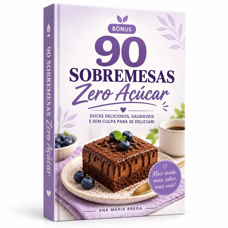 90 Sobremesas Zero Açúcar