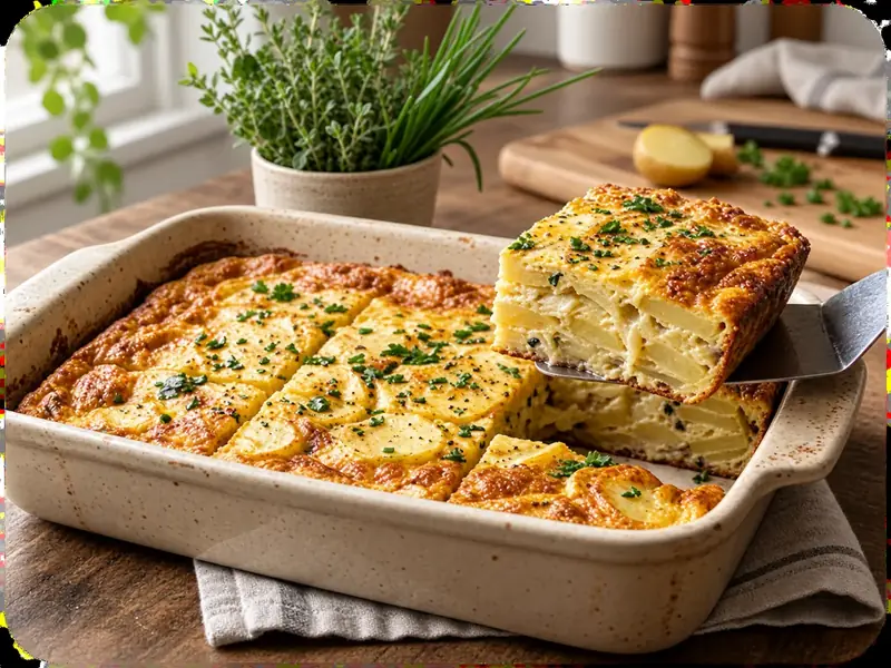 Torta de Ovo com Legumes