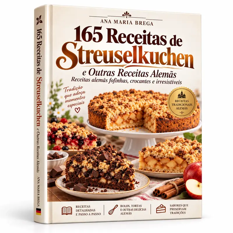 165 Receitas de Alemãs e Streuselkuchen