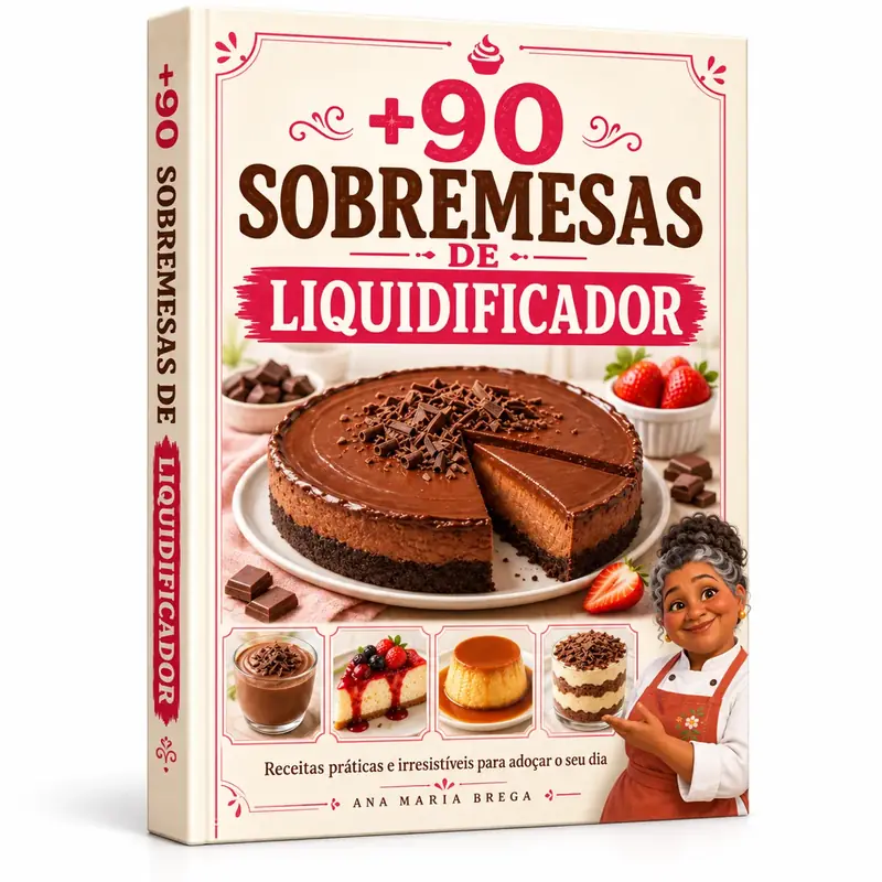 90 Bolos Gelados Molhadinhos e Gostosos