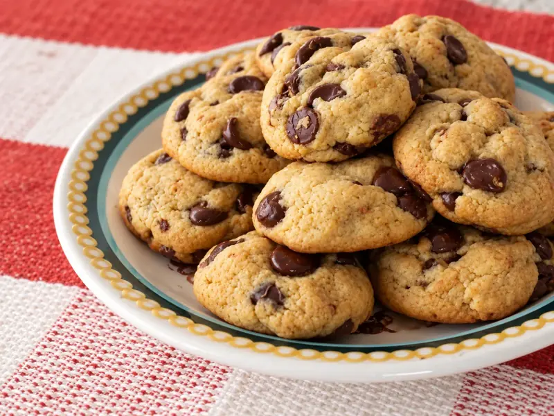 Cookie crocante sem glúten