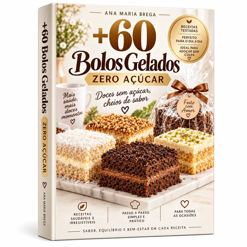 165 Bolos Gelados Molhadinhos e Gostosos